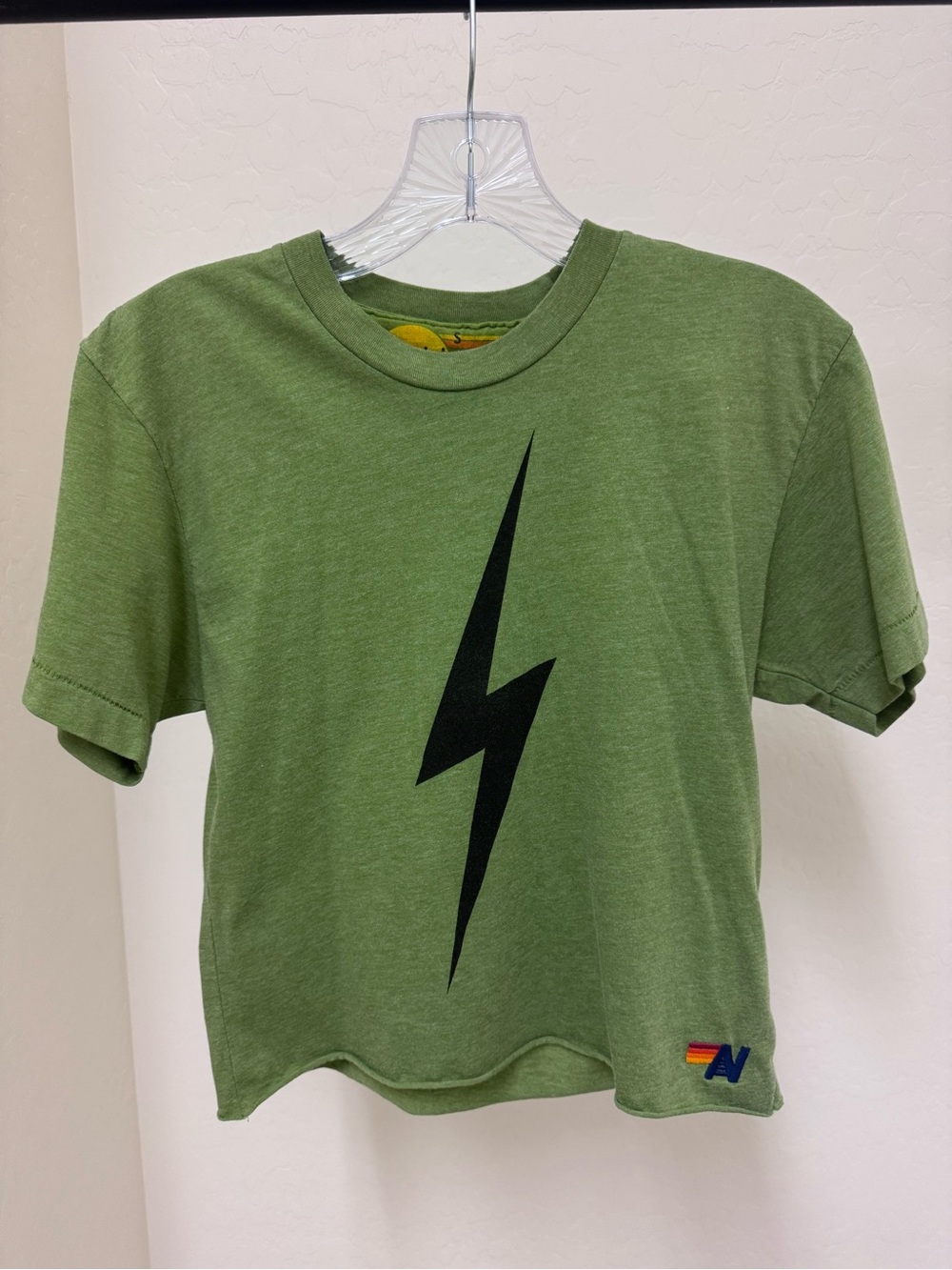 Aviator Nation Bolt Boyfriend Tee size S